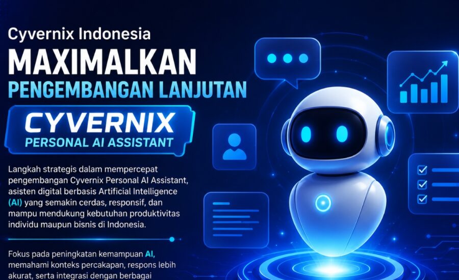 Cyvernix Indonesia Maksimalkan Pengembangan Lanjutan Cyvernix Personal AI Assistant